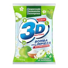 Detergente 3D multiusos manzanas x3000 g