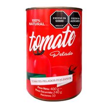 Tomates pelados TOMATES x400 g