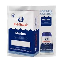 Sal marina REFISAL x800 g+salero x120 g