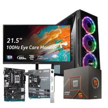 Equipo Power Group R86162SM Ryzen 5 32GB DDR5 Monitor 21.5