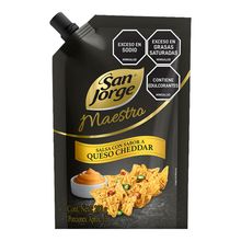 Salsa SAN JORGE queso cheddar x200 g