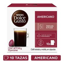 Café NESCAFE dolce gusto americano x10 cap