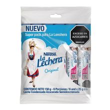 Leche condensada LA LECHERA 6und x25 g c/u