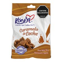 Caramelo de leche KÓNFYT sin azúcar x30 g