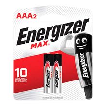 Pila ENERGIZER max aaa x2 unds