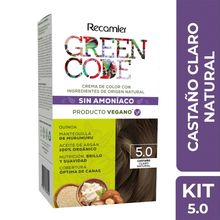Tinte GREEN CODE castaño claro natural N.° 5.0