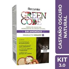 Tinte GREEN CODE castaño oscuro natural N.° 3.0