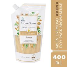 Jabon liquido AROMASENSE avena x400 ml