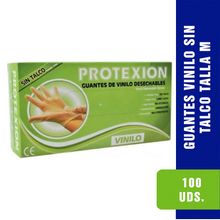 Guante vinilo PROTEX T-M x100 unds