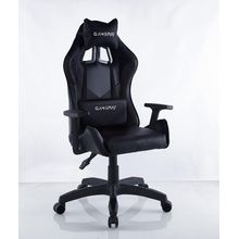 Silla Gamer X-71, Wengue, con Comodo Espaldar y Rodachines