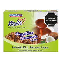Panelitas KONFYT negritas sin azúcar x200 g