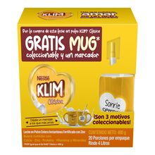 Leche KLIM clásica x480 g gratis mug