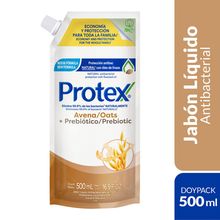 Jabón líquido PROTEX avena x500 ml