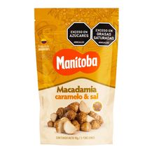 Macadamia MANITOBA caramelo y sal x90 g