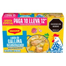 Caldo MAGGI desmenuzado pague 10 lleve 12 x90 g