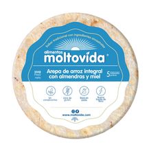 Arepa MOLTOVIDA de arroz integral con almendras y miel x350 g