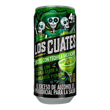 Coctel LOS CUATES tequila-limón x269 ml