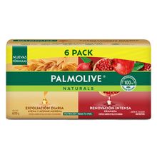 Jabón PALMOLIVE avena + granada 6 unds x110 g c/u