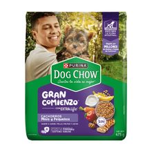 Alimento para perro DOG CHOW cachorros minis pequeños x475 g