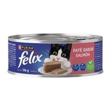 Alimento para gato FELIX paté salmón x156 g