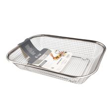 Cesta EOTÍA de alambre para freír cuadrada pequeña