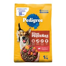 Alimento para perro PEDIGREE adulto razas pequeñas x1000 g