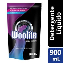 Detergente líquido WOOLITE ropa oscura x900 ml