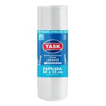 Bolsa para basura TASK papelera 50x55 aroma a lavanda