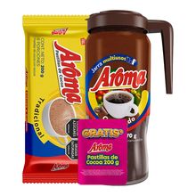 Café AROMA granulado x170 g gratis chocolate x200 g