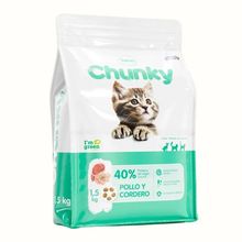 Alimento para gatico CHUNKY pollo x1500 g