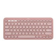 Teclado Bluetooth Pebble Keys 2 K380s Rosa