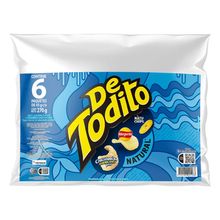Detodito FRITO LAY  natural 6 unds x45 g c/u