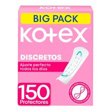Protectores KOTEX ultra flexibles x150 unds
