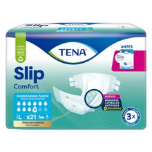 Pañal TENA basic large x21 unds