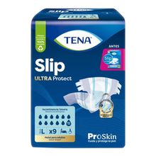 Pañal TENA slip large x9 unds