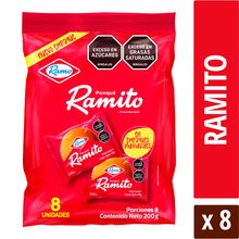 Ponqué RAMO ramito 8 unds x25 g c/u