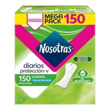 Protectores NOSOTRAS diarios x150 unds