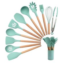 Set De Utensilios De Cocina En Silicona Multiusos
