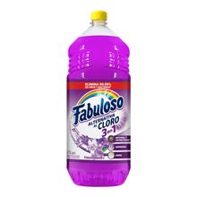 Limpiador FABULOSO alternativa al cloro lavanda x1000 ml
