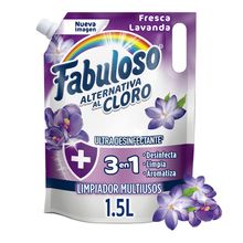 Limpiador FABULOSO alternativa al cloro lavanda x1500 ml