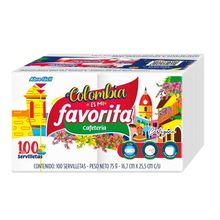 Servilletas FAVORITA cafetería x100 unds