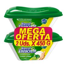 Lavaplatos BLANCOX lozacrem limón 2 unds 450 g c/u