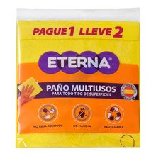 Paño limpiador ETERNA multiusos pague 1 lleve 2 unds