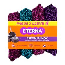 Esponja ETERNA inoxidable pague 2 lleve 4