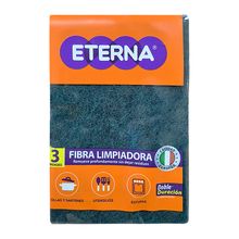 Fibra ETERNA limpiadora x3 unds