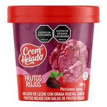Helado CREM HELADO frutos rojos x300 g