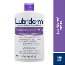 Crema LUBRIDERM UV15 x400 ml