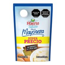 Mayonesa DEL HUERTO x380 g