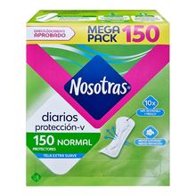 Protectores NOSOTRAS diarios x150 unds