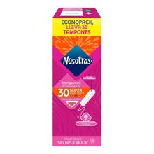 Tampones NOSOTRAS digital super x30 unds